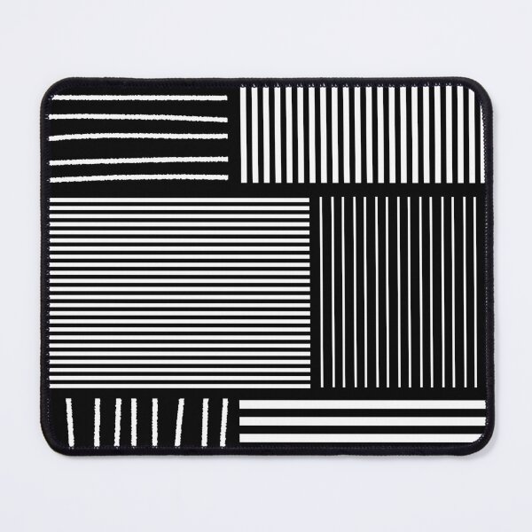 Item preview, Minimalist White Lines Black designed and sold by Jeallan Designs.