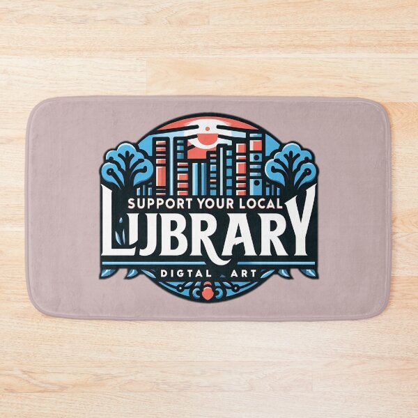 Item preview, support your local library designed and sold by NCNGDESIGN.