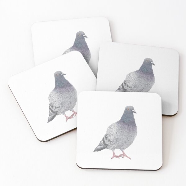 Item preview, Pigeon Bird Wildlife Nature Illustration designed and sold by Lauren Fitton Illustration.