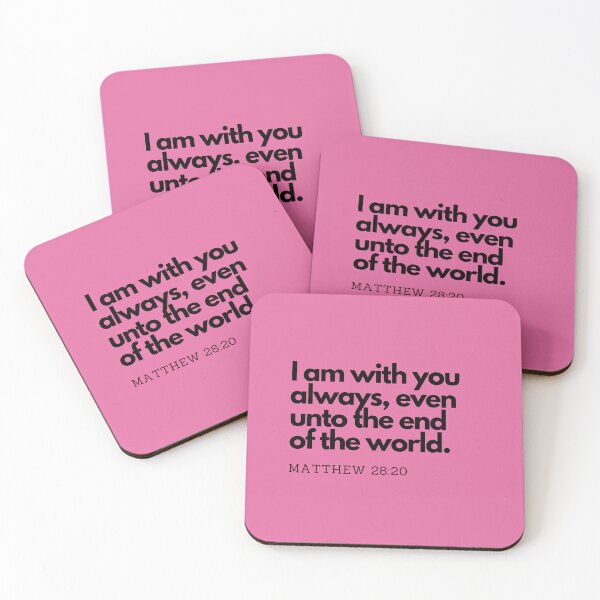 Item preview, Bible Quotes: I am with you always, Inspirational Quotes, Daily Quotes  designed and sold by Animals, Nature & Landscapes.