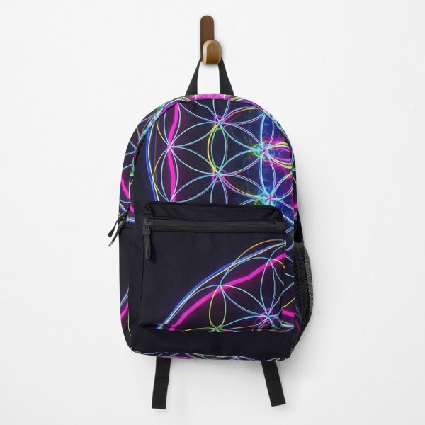 Item preview, SACRED GEOMETRY Flower of Life Psychedelic Art designed and sold by Elixyred.