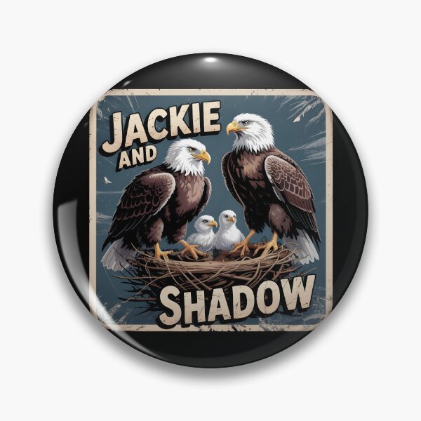 Item preview, Jackie And Shadow Bald Eagle designed and sold by AniArtPL.
