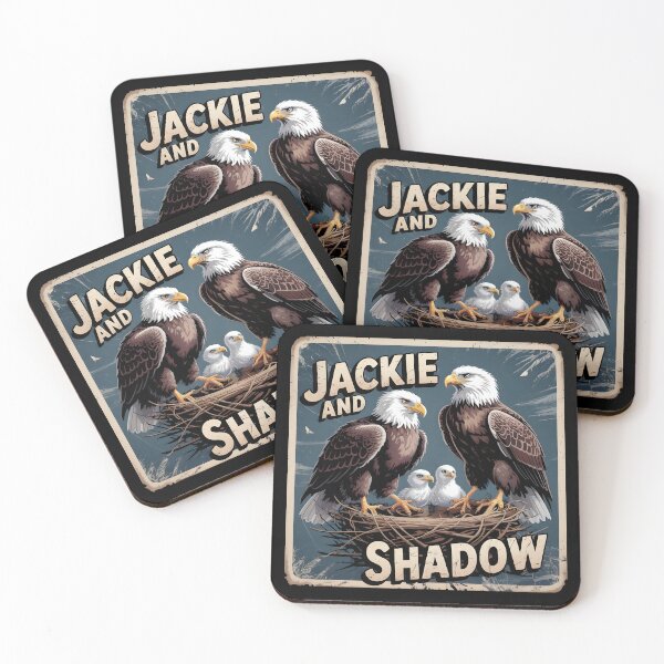 Item preview, Jackie And Shadow Bald Eagle designed and sold by AniArtPL.