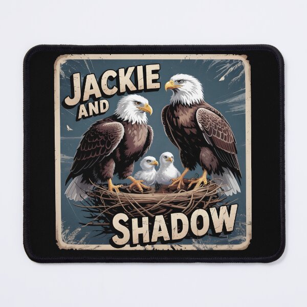 Item preview, Jackie And Shadow Bald Eagle designed and sold by AniArtPL.