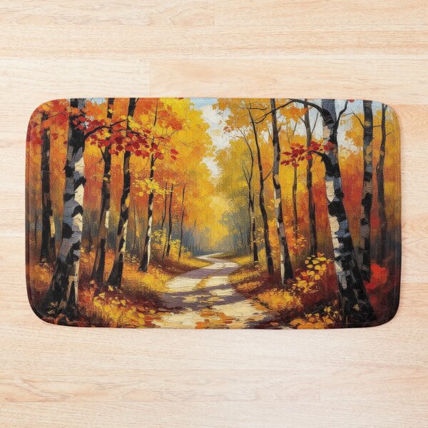 Item preview, Birch Whisper & Autumn Glow – a silent path through colors, light & nature’s gentle spirit designed and sold by FotoworldEdel.