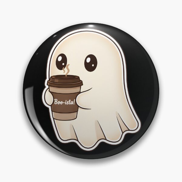 Item preview,  Morning Boo-ista Funny Coffee Ghost T-shirt designed and sold by MofazStyle.