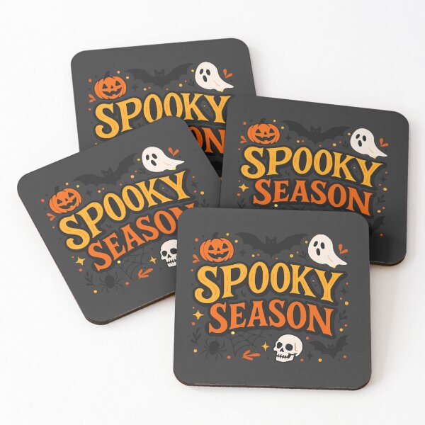 Item preview, Spooky Season – Skulls & Bats Dark Halloween Vibes designed and sold by AgataUrbanska.