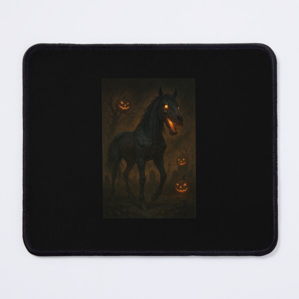Item preview, The Haunted Horse – Gothic Halloween Nightmare designed and sold by ceksdesign.
