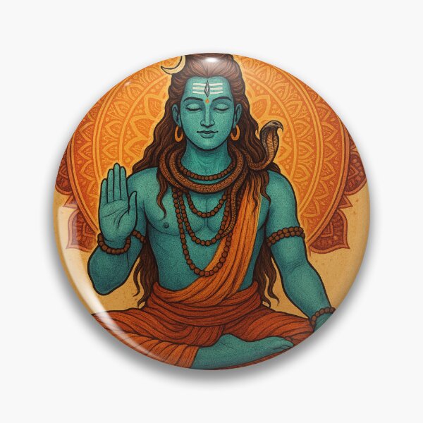 Item preview, Lord Shiva - The Epitome of Tranquility! designed and sold by YogaCreations.