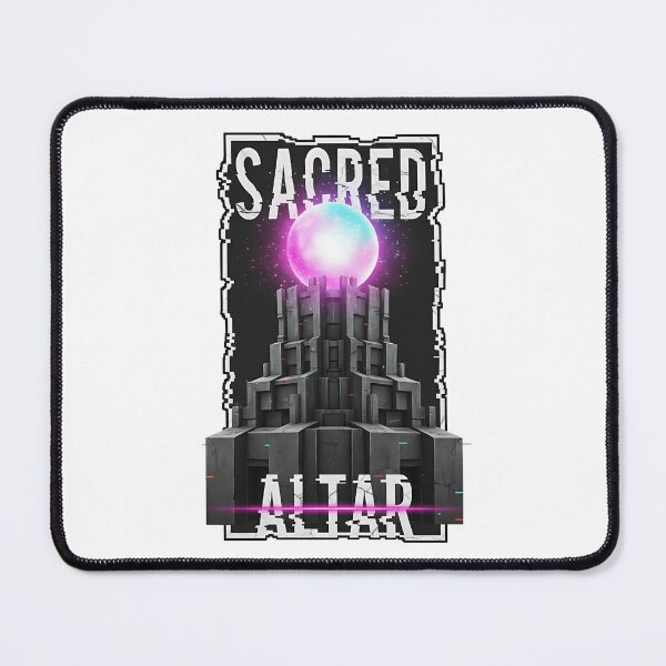 Item preview, Sacred Altar: Cosmic Orb on Brutalist Cyberpunk Temple designed and sold by DailyVibesMerch.