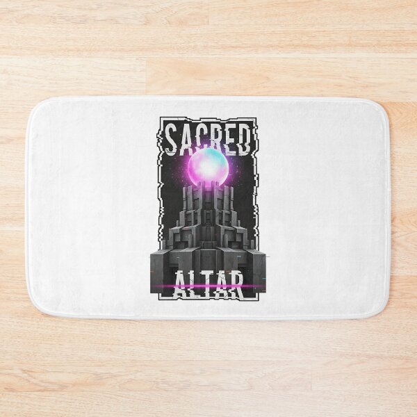 Item preview, Sacred Altar: Cosmic Orb on Brutalist Cyberpunk Temple designed and sold by DailyVibesMerch.