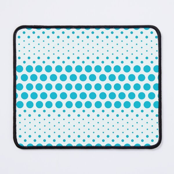Item preview, Dotwave Aqua Blue Polka Dots on White designed and sold by POLKAIWERX.