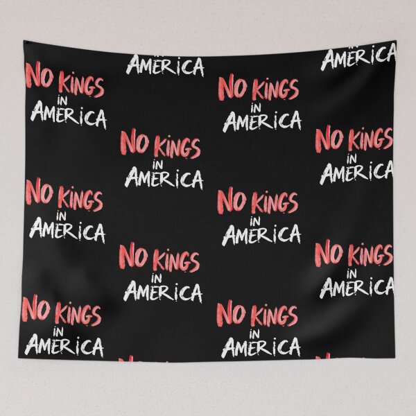 Item preview, No Kings In America designed and sold by AniArtPL.