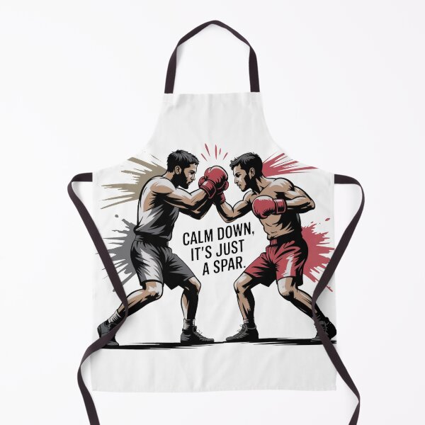Item preview, Calm Down, It’s Just a Spar – MMA Street Art Design designed and sold by WSPrintCrafter.