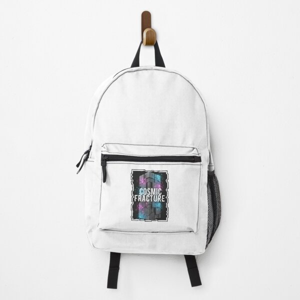 Item preview, Cosmic Fracture: Neon Glitch Abstract Block Tower designed and sold by DailyVibesMerch.