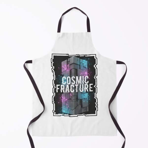 Item preview, Cosmic Fracture: Neon Glitch Abstract Block Tower designed and sold by DailyVibesMerch.