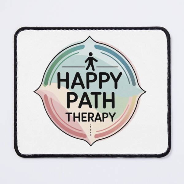 Item preview, Happy therapy path inspirational gift designed and sold by TheSewRyn.