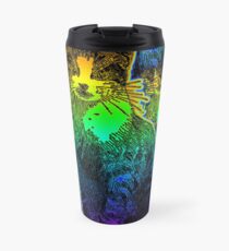 Taza de viaje Rainbow Cat