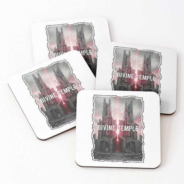 Item preview, Divine Temple: Broken Monolith with Dark Red Energy Portal designed and sold by DailyVibesMerch.