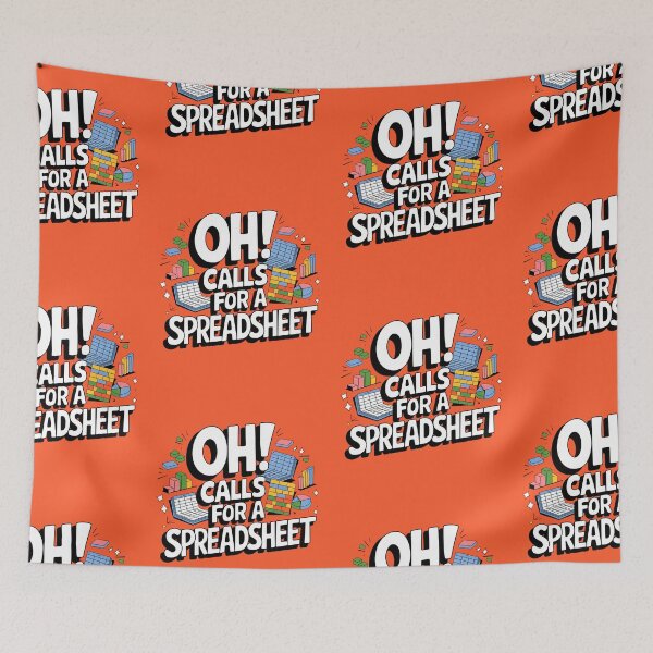 Item preview, Oh This Calls For A Spreadsheet Funny Office designed and sold by AniArtPL.