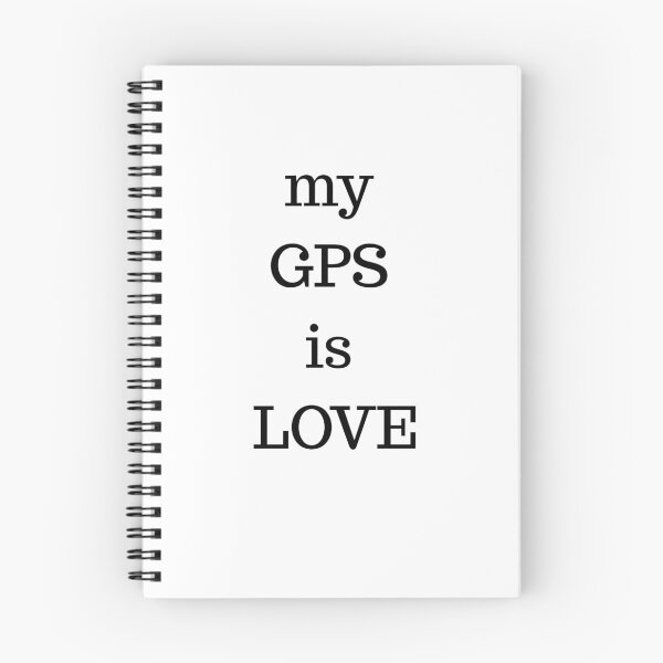 Item preview, My GPS is LOVE - black vertical designed and sold by czulehq.
