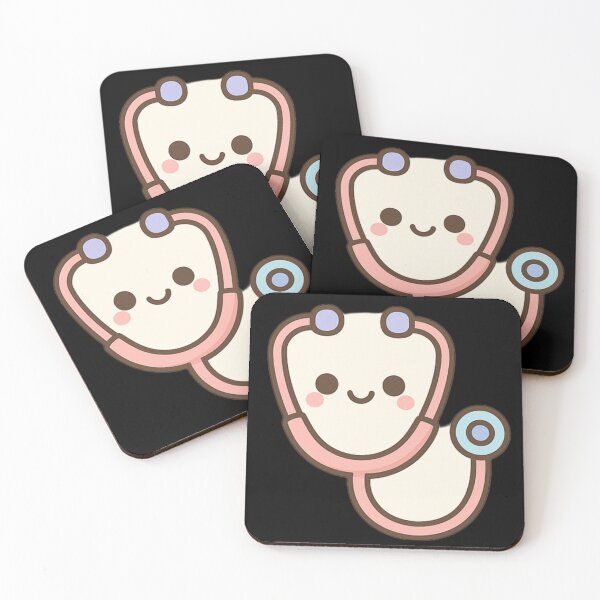 Item preview, Palliative Care - Kawaii stethoscope designed and sold by DamioPolArt.