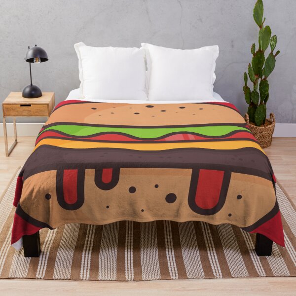 Item preview, Cute Burger Cartoon – Fun Food Lover Design designed and sold by easyeye.