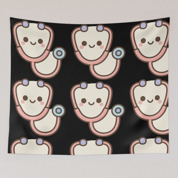 Item preview, Palliative Care - Kawaii stethoscope designed and sold by DamioPolArt.