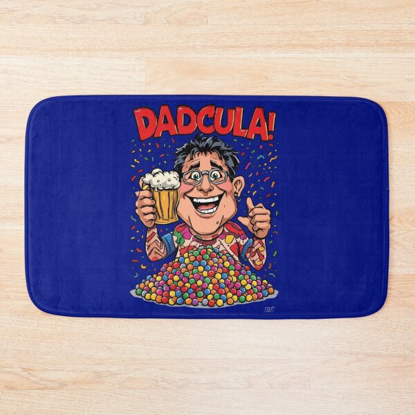 Item preview, Dadcula – Thirsty for Beer and Candy Sleepy Illustration designed and sold by EcoArtTees.
