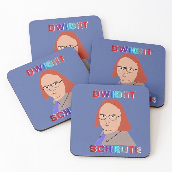 Item preview, Dwight Schrute illustration designed and sold by ZooStateofMind.
