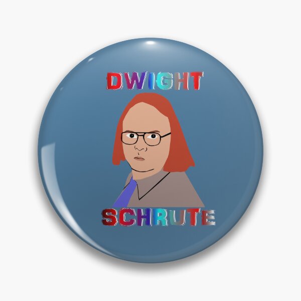 Item preview, Dwight Schrute illustration designed and sold by ZooStateofMind.