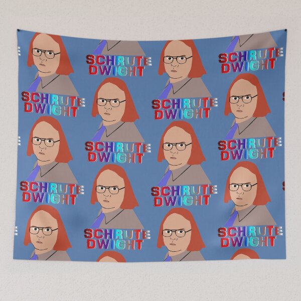 Item preview, Dwight Schrute illustration designed and sold by ZooStateofMind.