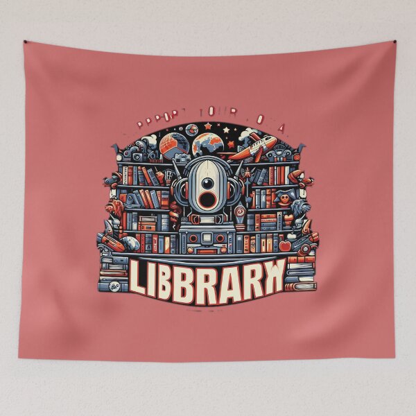 Item preview, support your local library designed and sold by NCNGDESIGN.