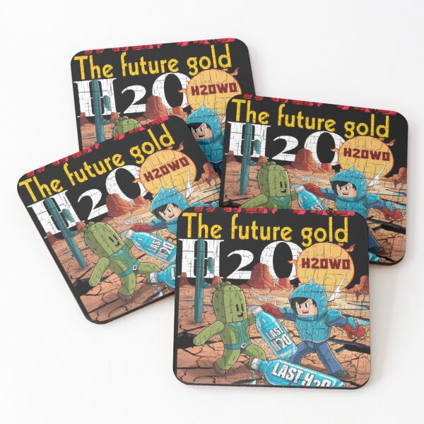 Item preview, H2O Future Gold Environmental Art designed and sold by MargarTallen.
