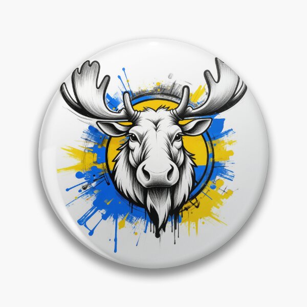 Artikelvorschau, Nordic Moose Splash – Schweden inspiriertes Design entworfen und verkauft von JaaGo PopLab.