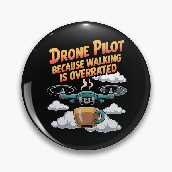 Item preview, Drone - drones - drone pilot - fpv drone - maker culture - crash landing - drone enthusiasts - aerial hobby techwear - drone community - FPV hobbyists - creative pilots - Flying drones - modern pilots designed and sold by JansenGS.