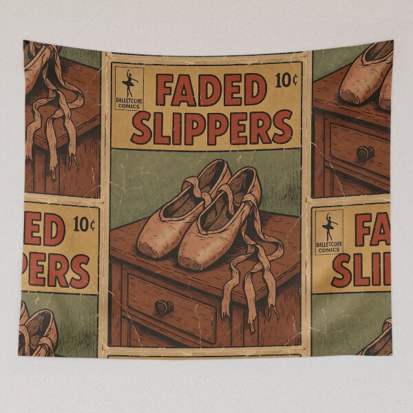 Item preview, Vintage Balletcore: Faded Slippers designed and sold by bapupa.