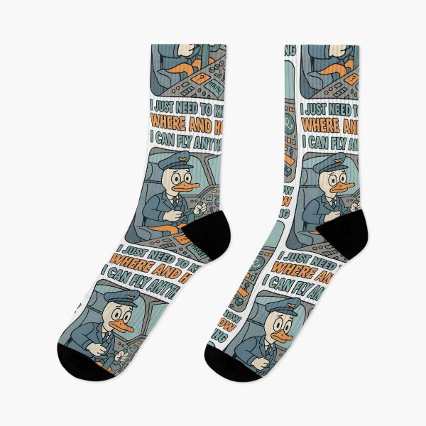 Item preview, I Can Fly Anything Duck Pilot Humor Design designed and sold by TeeTimeTreasure.