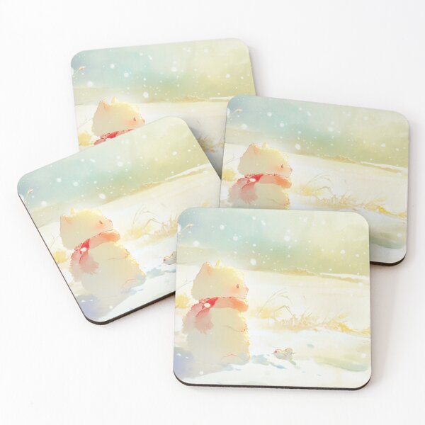 Item preview, Gentle Winter Light with Cute Animals designed and sold by SweetSprash.