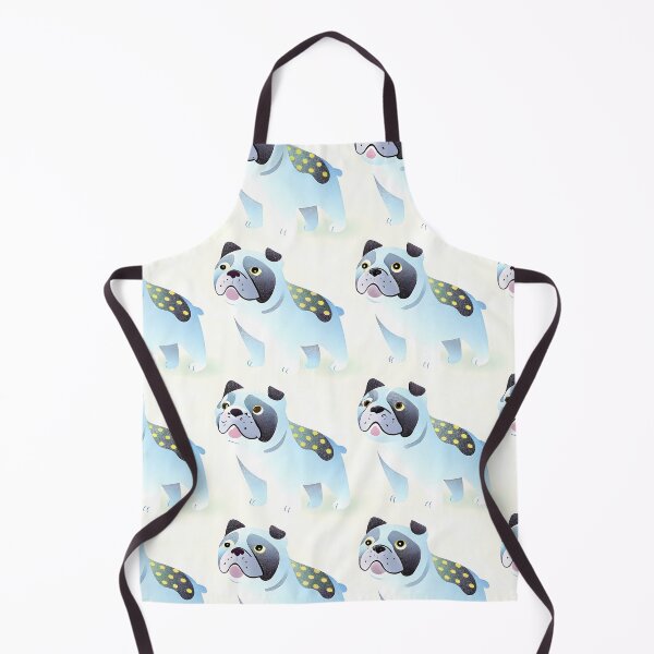 Item preview, Blue Sky Dog Faces Patter designed and sold by dreampik.