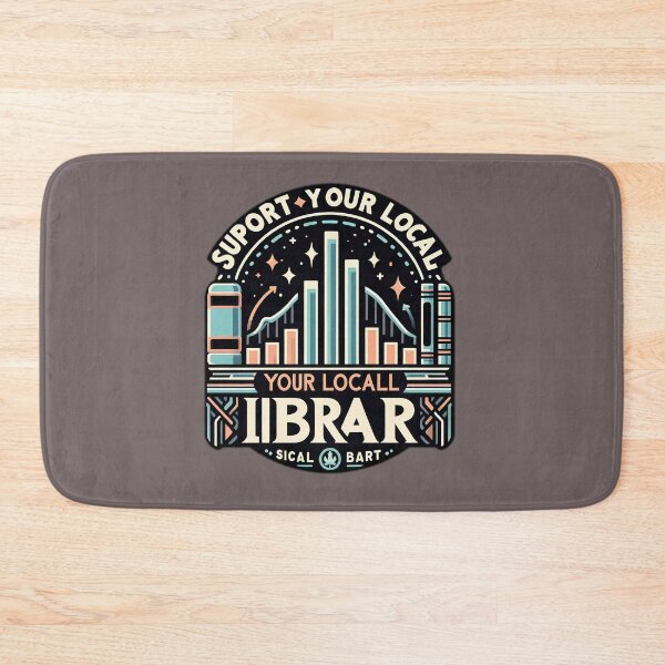 Item preview, support your local library designed and sold by NCNGDESIGN.