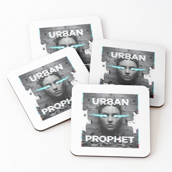 Item preview, Urban Prophet: Sci-Fi Face Emerging from Cracked Wall designed and sold by DailyVibesMerch.