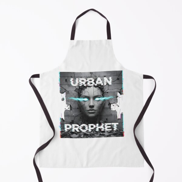 Item preview, Urban Prophet: Sci-Fi Face Emerging from Cracked Wall designed and sold by DailyVibesMerch.