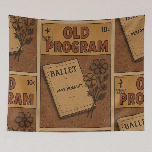 Item preview, Vintage Balletcore: Old Program designed and sold by bapupa.