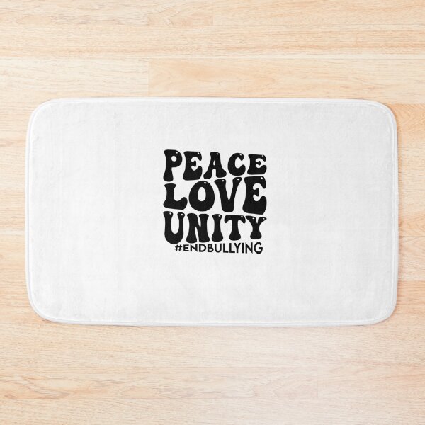 Item preview, Peace Love Unity End Bullying designed and sold by artcultreone.
