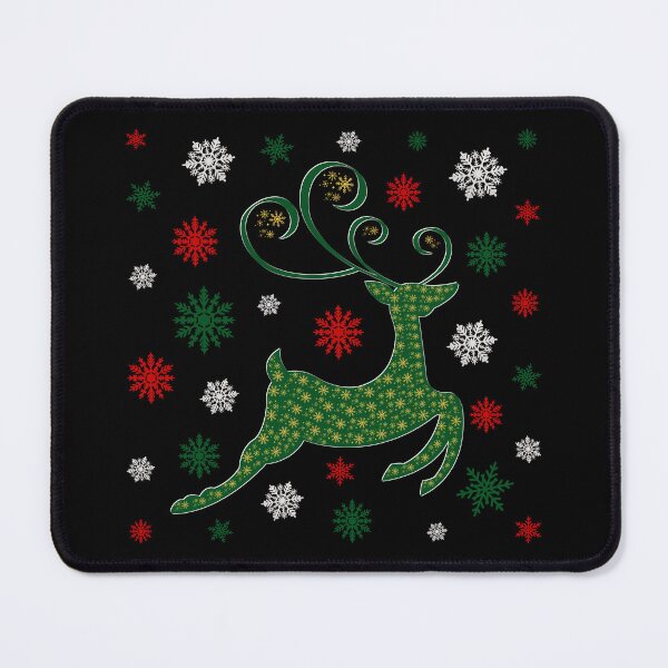 Item preview, Xmas reindeer with snowflakes designed and sold by Rbnano.