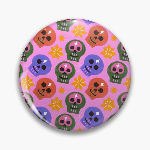 Item preview, Colorful Skull and Bone Pattern designed and sold by dreampik.