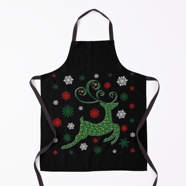 Item preview, Xmas reindeer with snowflakes designed and sold by Rbnano.