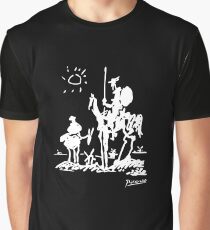 Camiseta gráfica Camisa de Obra de Pablo Picasso Don Quijote 1955, Reproducción