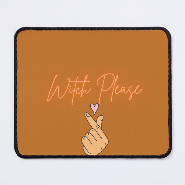 Item preview, "Witch, Please" Neon Orange Halloween Vibes designed and sold by TigerGrey.